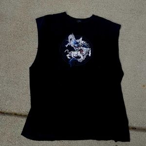 Vintage Tiger and Dragon shirt